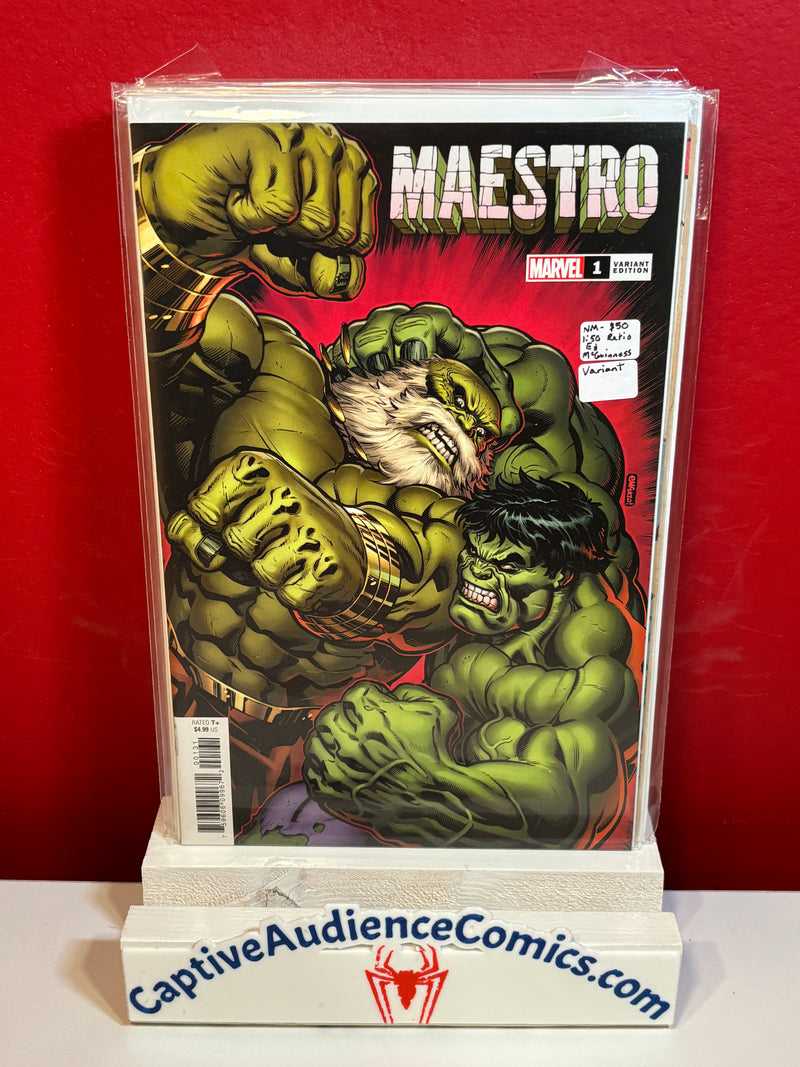 Maestro #1 - 1:50 Ratio Ed McGuianess Variant - NM-