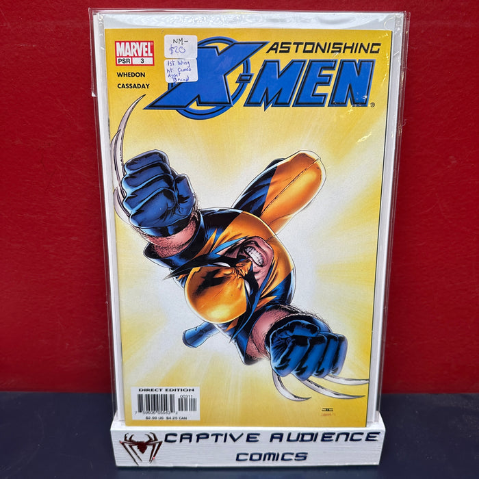 Astonishing X-Men, Vol. 3 #6 - 1st Wing - 1st Cameo Agent Brand - NM-