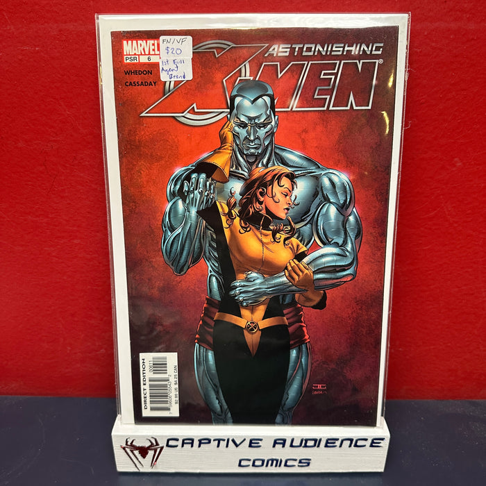 Astonishing X-Men, Vol. 3 #6 - 1st Full Agent Brand - FN/VF