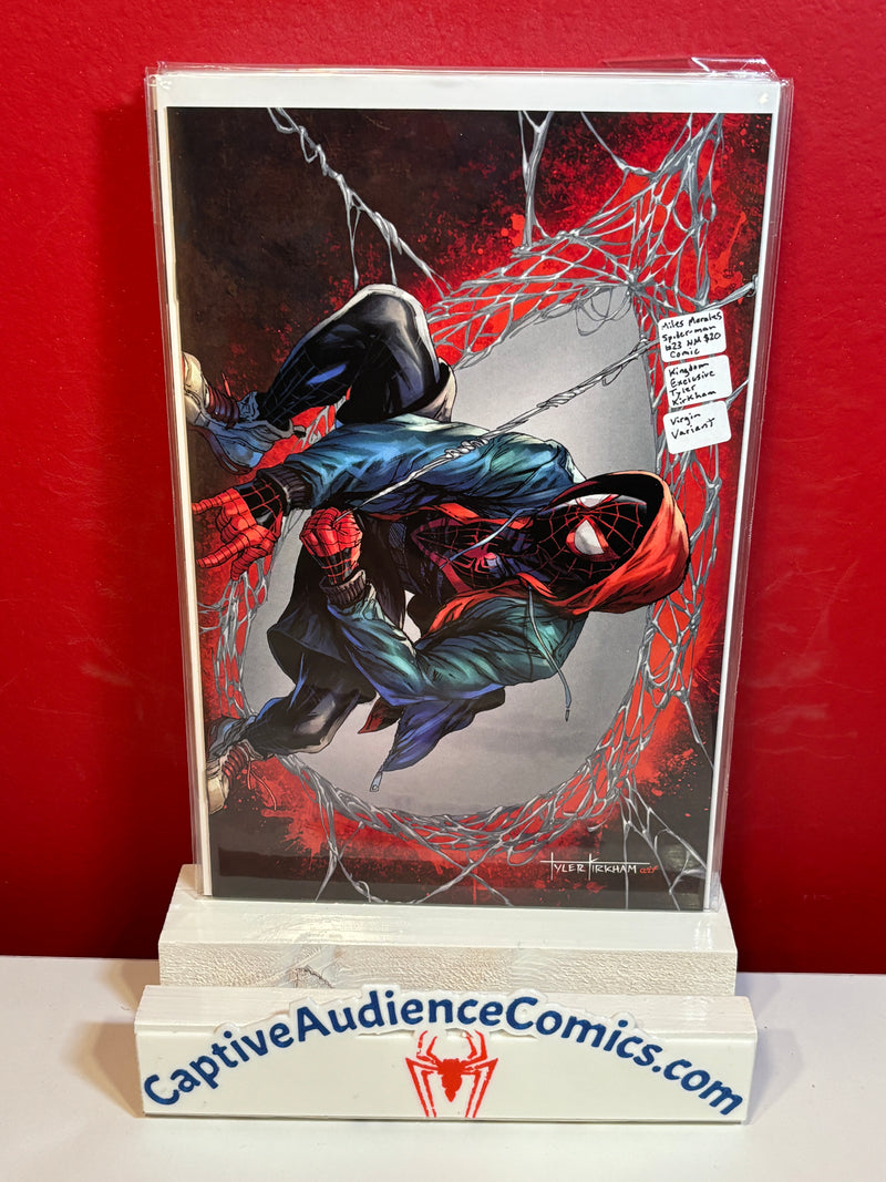 Miles Morales: Spider-Man #23 - Comic Kingdom Exclusive Tyler Kirkham Virgin Variant - NM