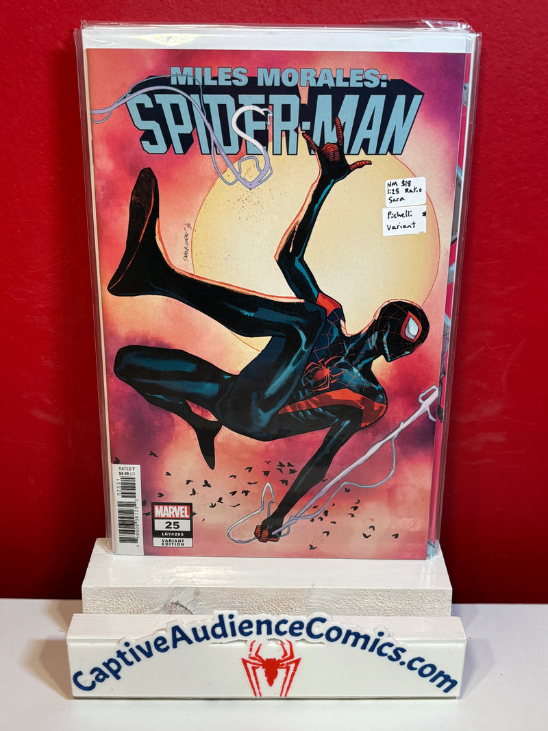 Miles Morales: Spider-Man #25 - 1:25 Ratio Sara Pichelli Variant - NM