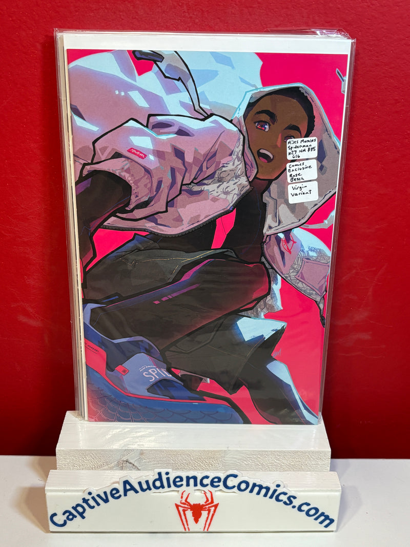 Miles Morales: Spider-Man #27 - 616 Comics Exclusive Rose Besch Virgin Variant - NM