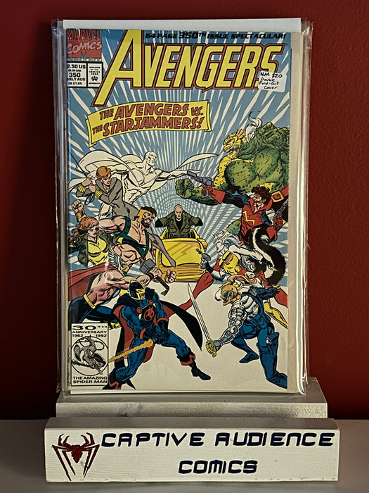 Avengers, The Vol. 1 #350 - Double Fold-Out Cover - NM