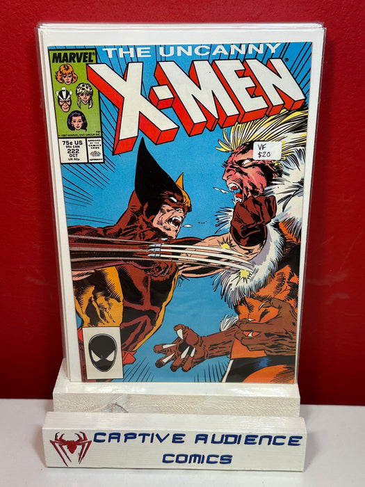 Uncanny X-Men, Vol. 1 #222 - VF
