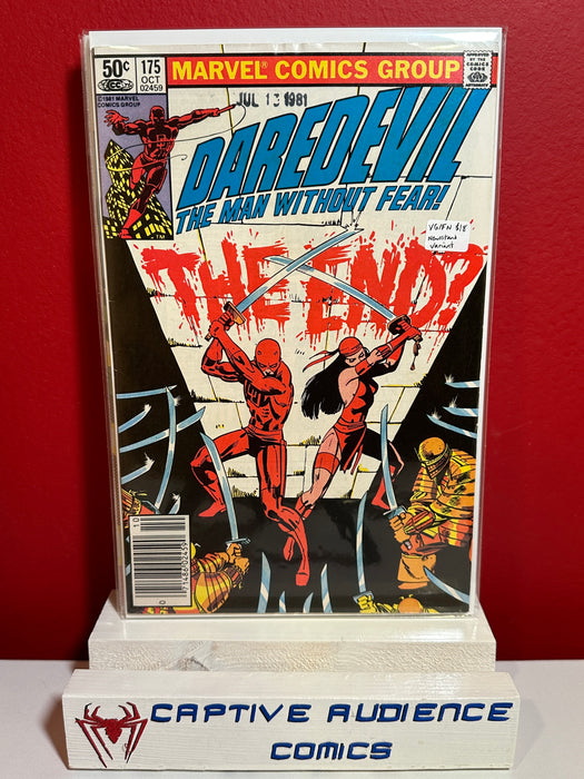 Daredevil, Vol. 1 #175 - Newsstand Variant - VG/FN