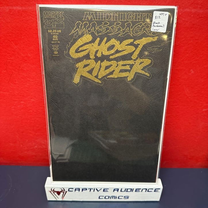 Ghost Rider, Vol. 2 #40 - Black Parchanet Cover - NM+