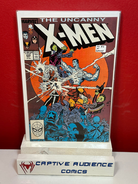 Uncanny X-Men, Vol. 1 #229 - 1st Gateway - FN