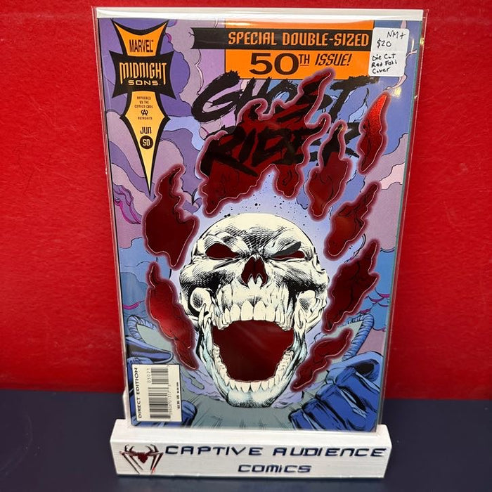 Ghost Rider, Vol. 2 #50 - Die Cut Red Foil Cover - NM+