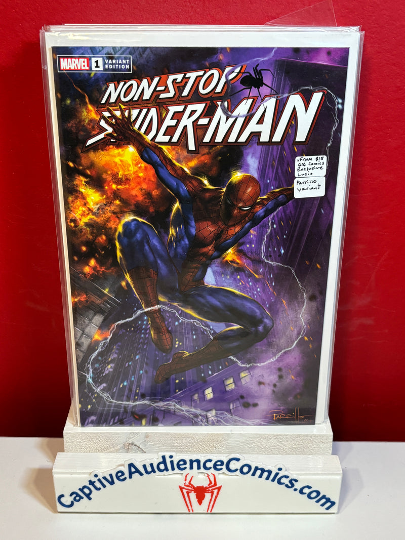 Non-Stop Spider-Man #1 - 616 Comics Exclusive Lucio Parrillo Variant - VF/NM