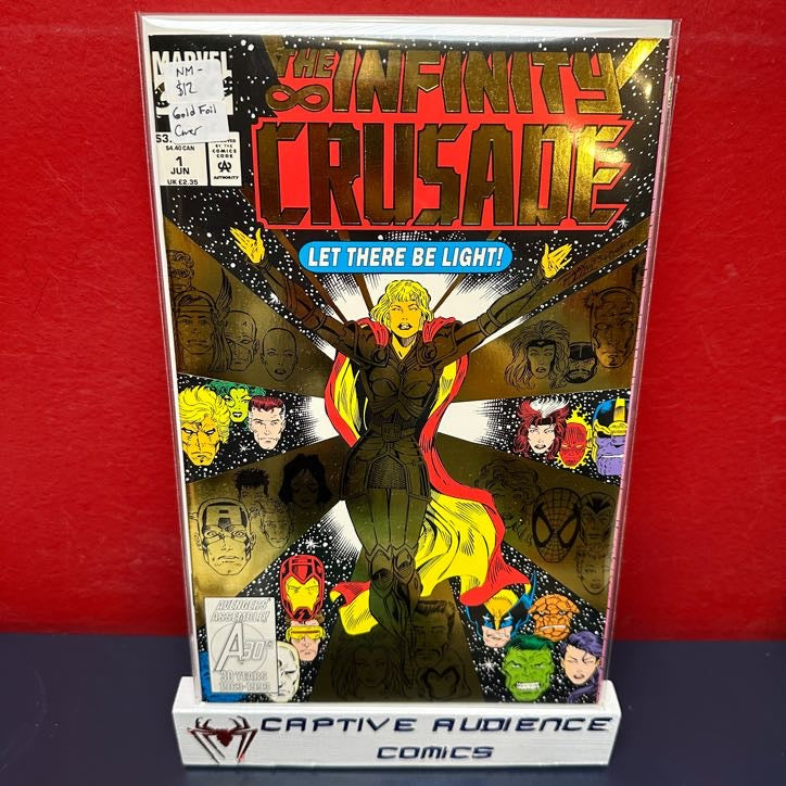 Infinity Crusade #1 - Gold Foil Cover - NM-