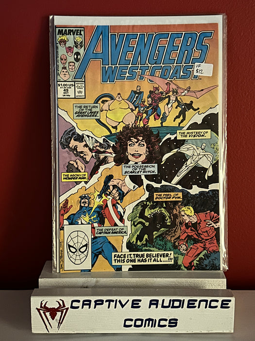 West Coast Avengers, The Vol. 2 #49 - VF