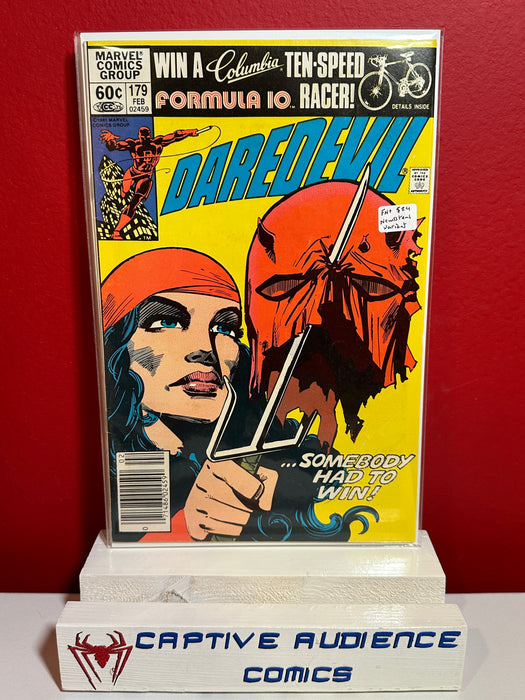 Daredevil Vol. 1 #179 - Newsstand Variant - FN+