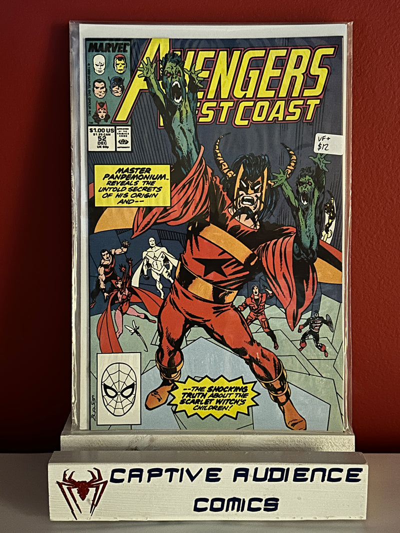 West Coast Avengers, The Vol. 2 #52 - VF+