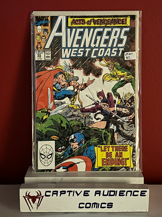 West Coast Avengers, The Vol. 2 #55 - VF/NM