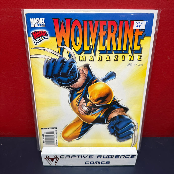 Wolverine Magazine #1 - VF+