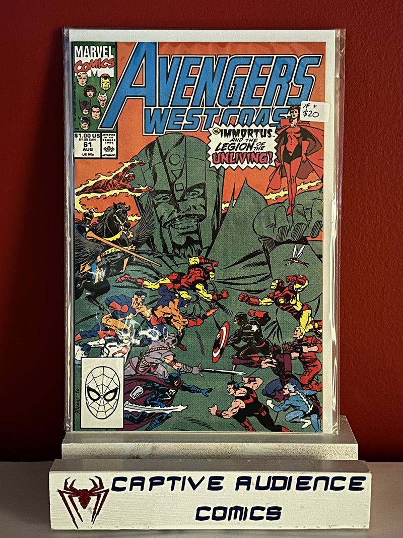 West Coast Avengers, The Vol. 2 #61 - VF+