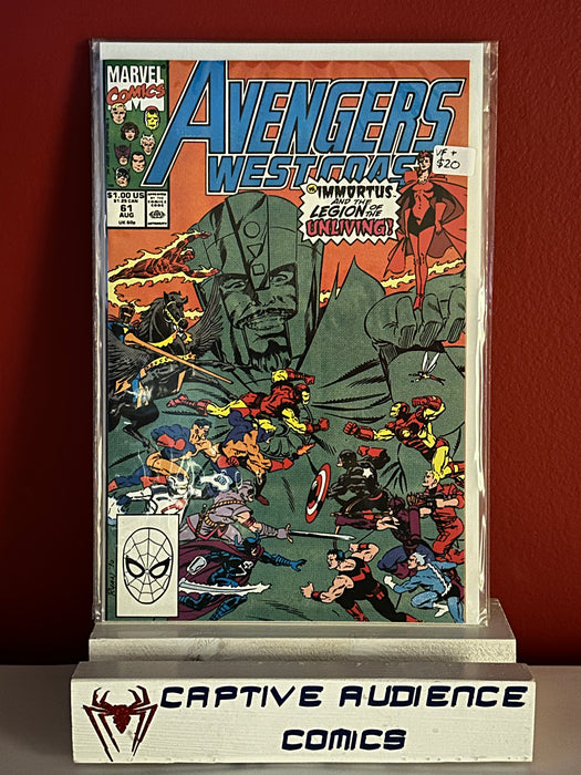 West Coast Avengers, The Vol. 2 #61 - VF+