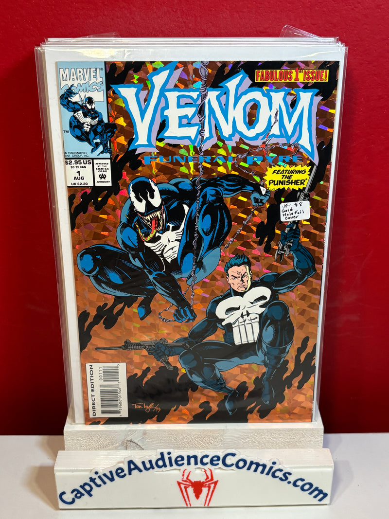 Venom: Funeral Pyre #1 - Gold Holofoil Cover - VF-