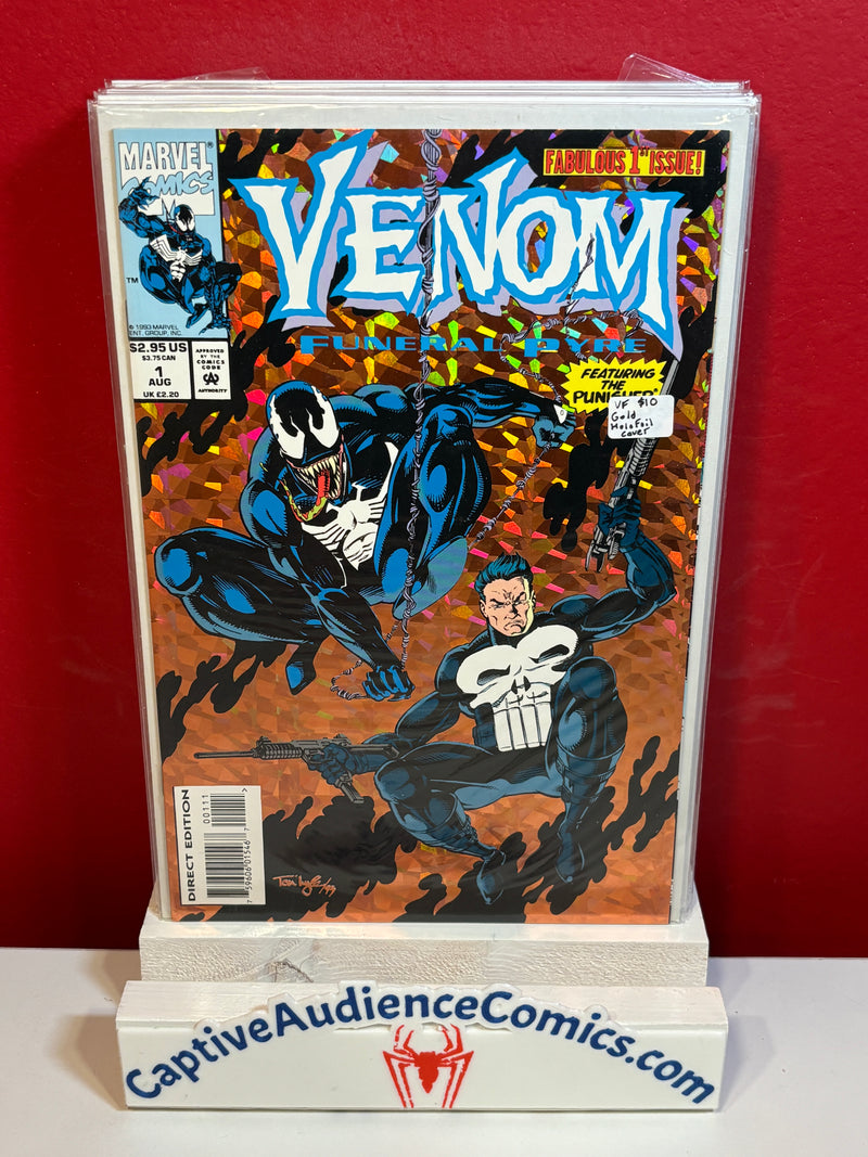 Venom: Funeral Pyre #1 - Gold Holofoil Cover - VF