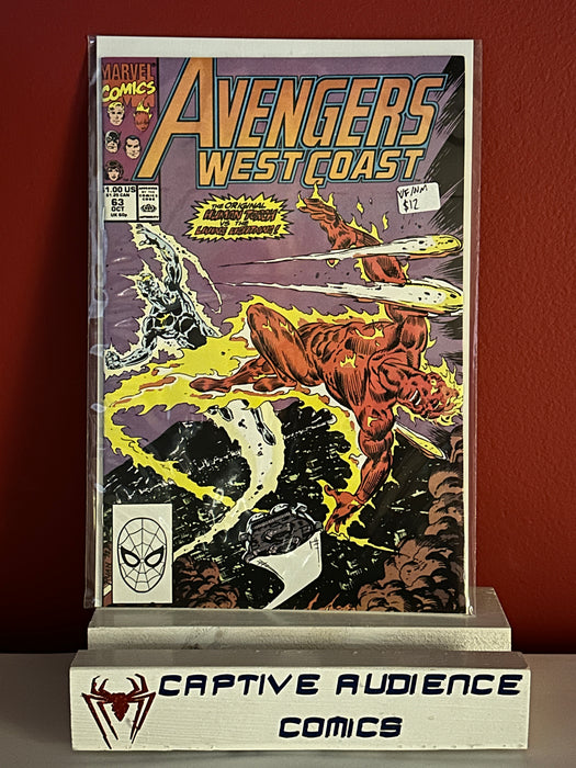 West Coast Avengers, The Vol. 2 #63 - VF/NM