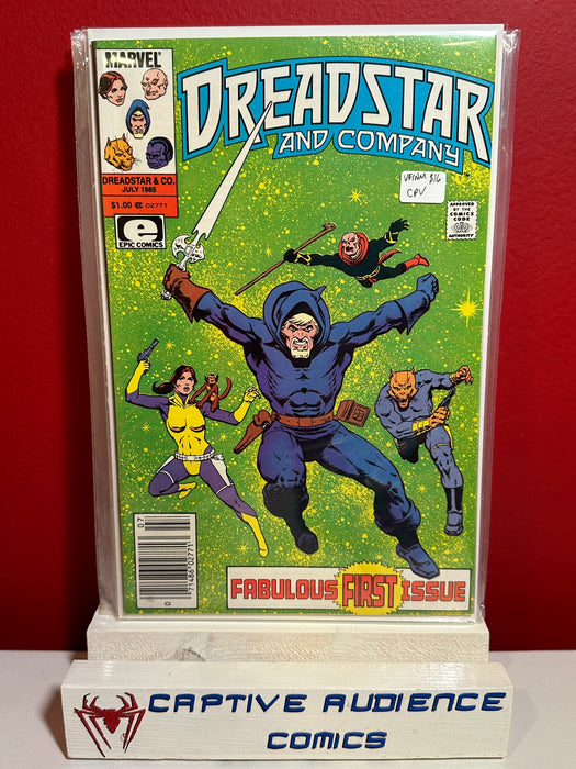 Dreadstar and Company #1 - CPV - VF/NM