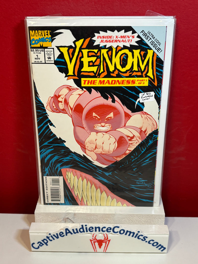 Venom: The Madness #1 - Embossed Cover - VF