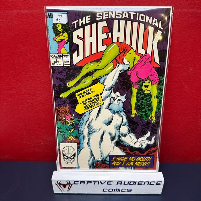 Sensational She-Hulk #7 - NM-