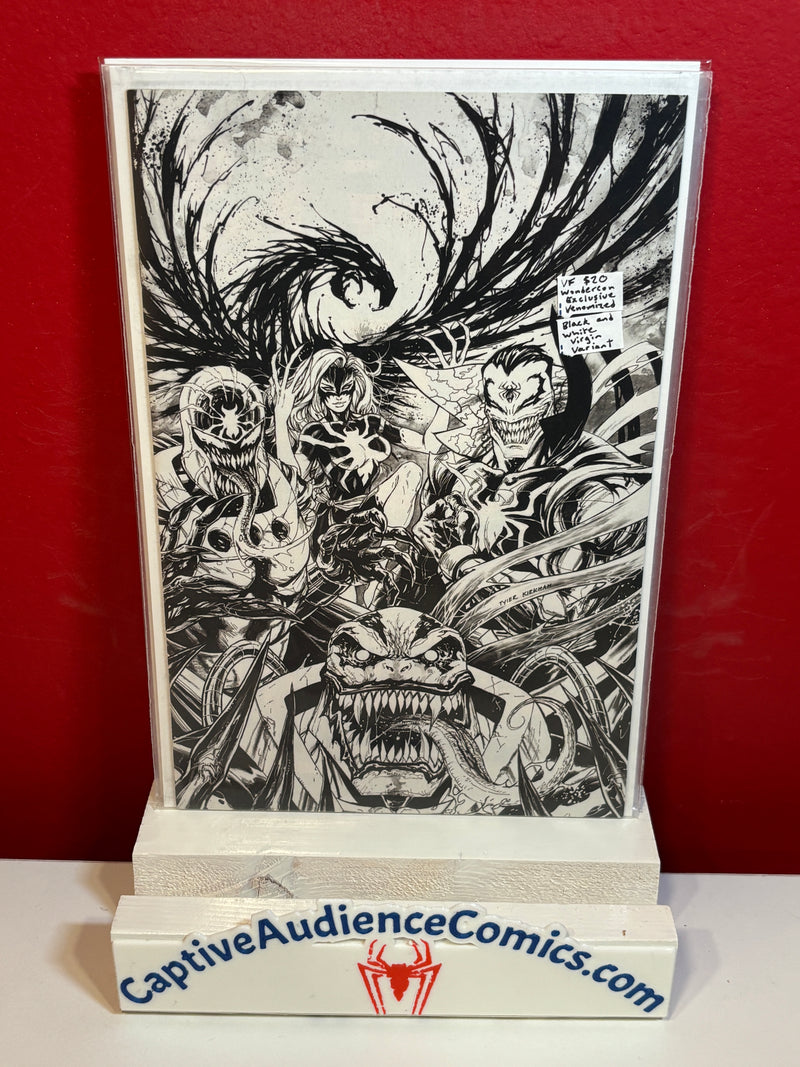X-Men Prime, Vol. 2 #1 - Wondercon Exclusive Venomized Black and White Virgin Variant - VF
