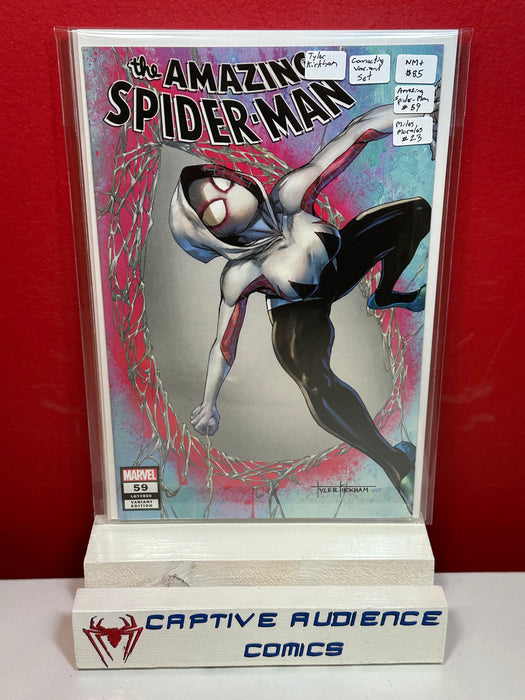 Amazing Spider-Man #59 & Miles Morales #23 - Tyler Kirkham Connecting Cover Variant Set - NM+