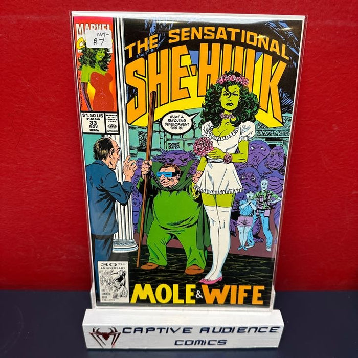 Sensational She-Hulk #33 - NM-