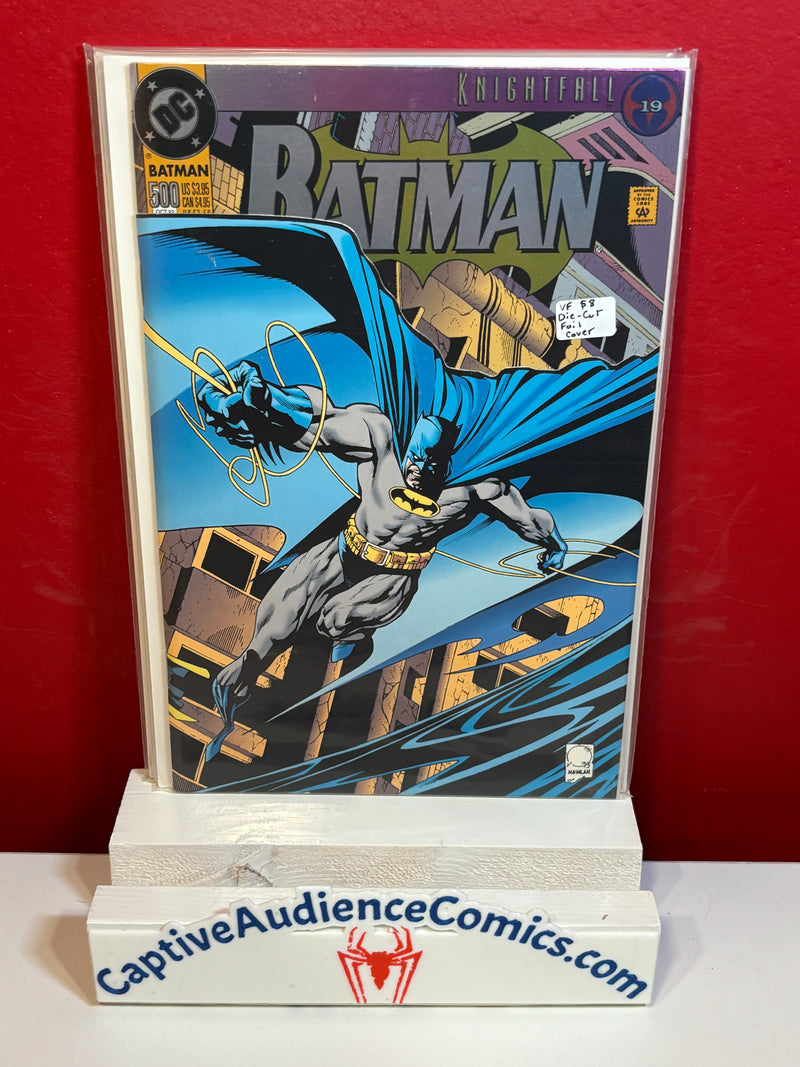 Batman, Vol. 1 #500 - Die-Cut Cover - VF/NM