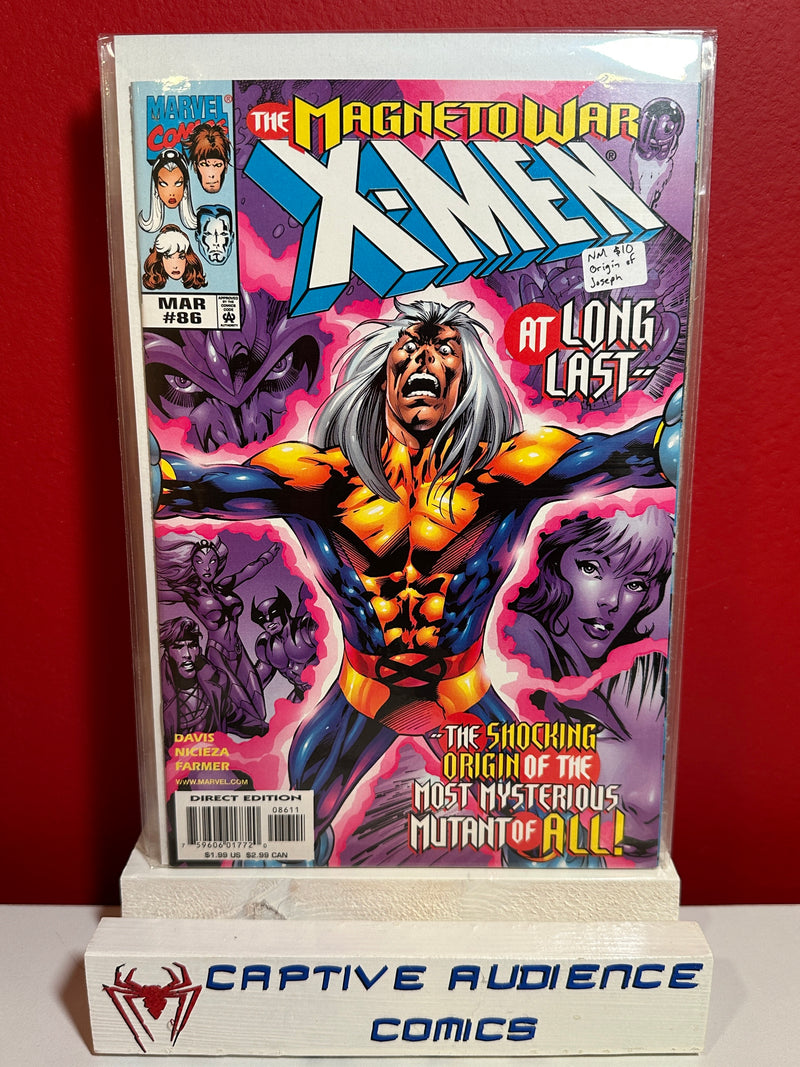 X-Men, Vol. 1 #86 - Origin of Joseph - NM