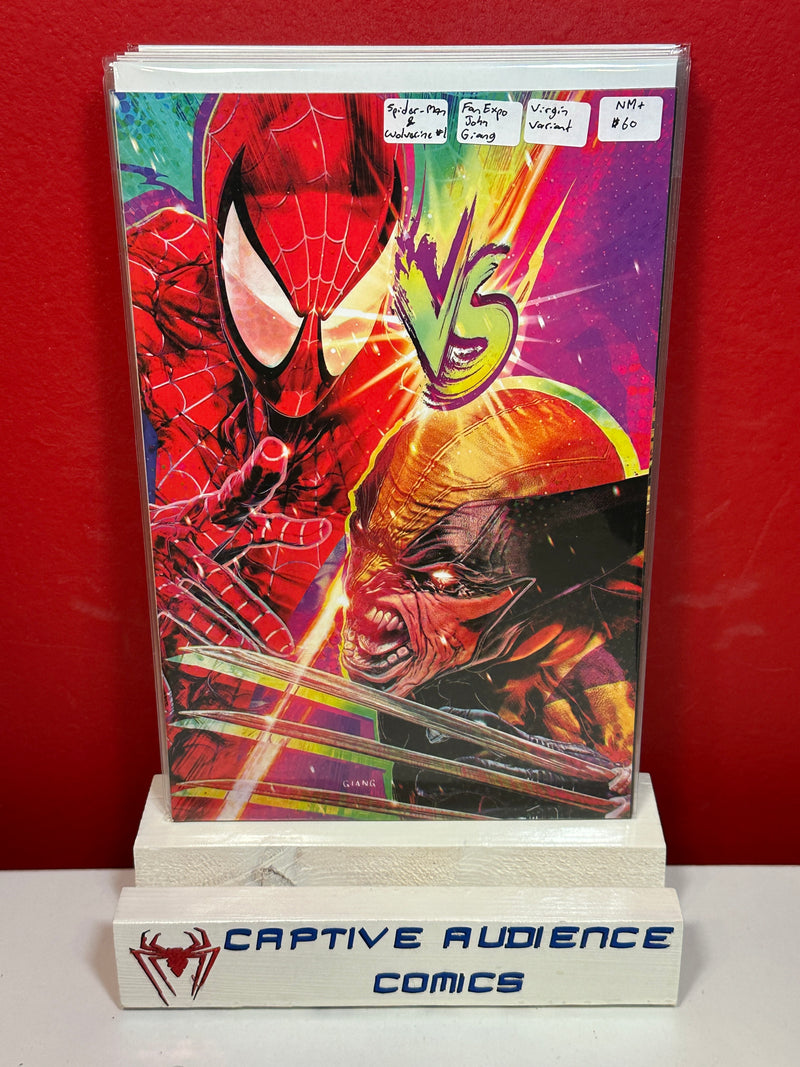 Spider-Man & Wolverine #1 - FanExpo John Giang Virgin - NM+
