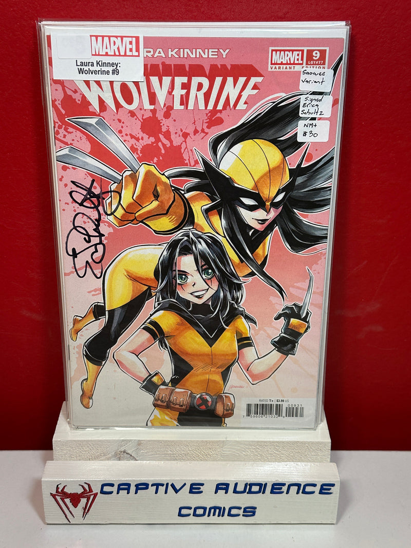 Laura Kinney: Wolverine #9 - Saowee Variant Signed Erica Schultz - NM+