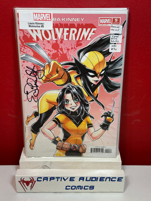 Laura Kinney: Wolverine #9 - Saowee Variant Signed Erica Schultz - NM+