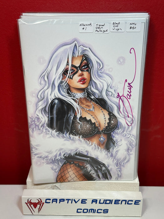 Aftermath #1 - Signed Dawn McTeigue Black Cat Virgin - NM+