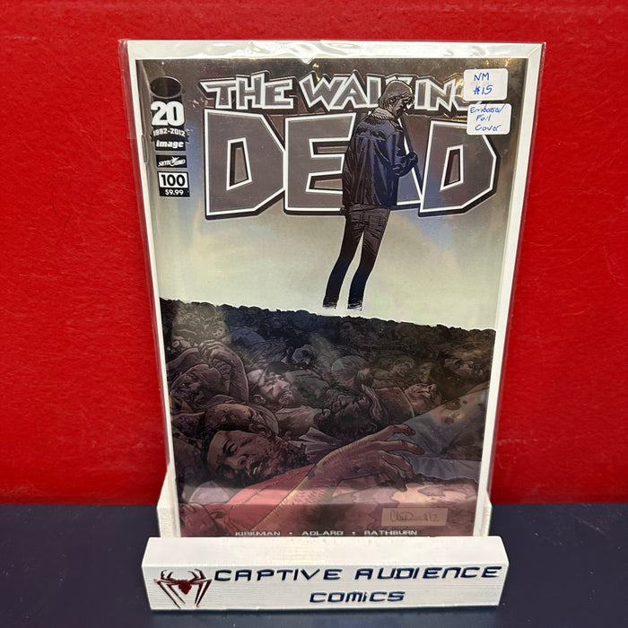 Walking Dead, The #100 - Embossed Foil Cover 1st Negan Death of Glenn - NM