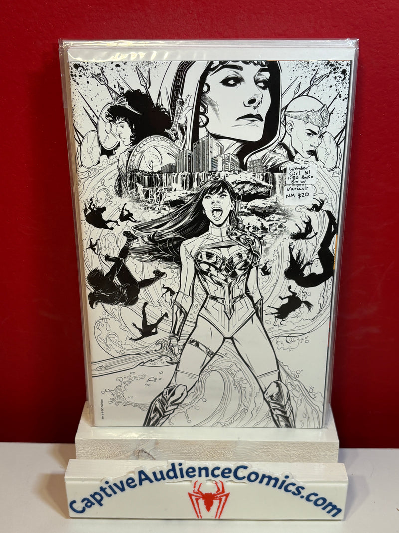 Wonder Girl, Vol. 2 #1 - 1:50 B&W Joelle Jones Virgin - NM