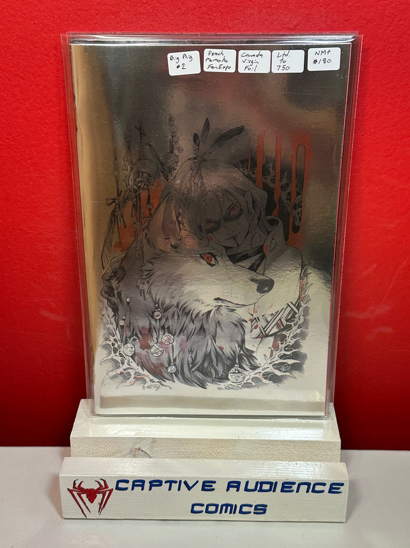 Big Rig #2 - Peach Momoko Fan Expo Canada Virgin Foil Ltd 750 - NM+