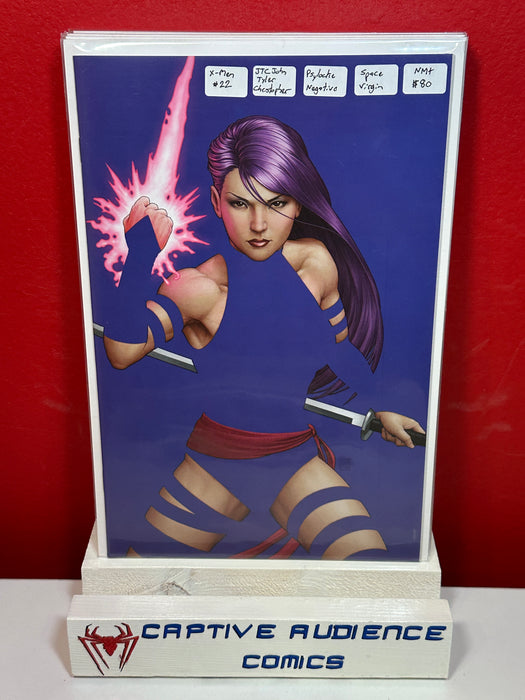 X-Men Vol. 5 #22 - JTC Psylocke Negative Space Virgin - NM+