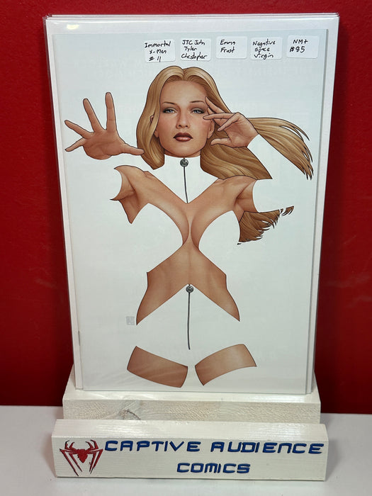 Immortal X-Men #11 - JTC Emma Frost Negative Space Virgin - NM+