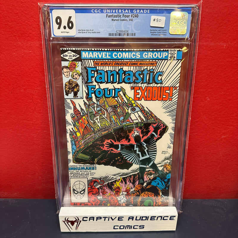 Fantastic Four, Vol. 1 #240 - 1st Luna - CGC 9.6