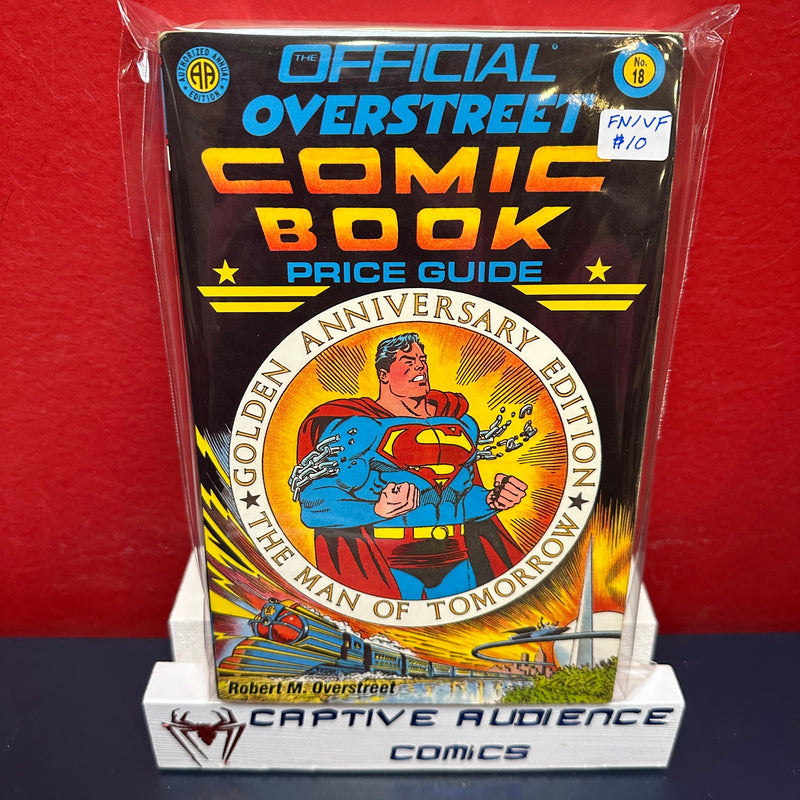 Official Overstreet Comic Book Price Guide #18 - FN/VF