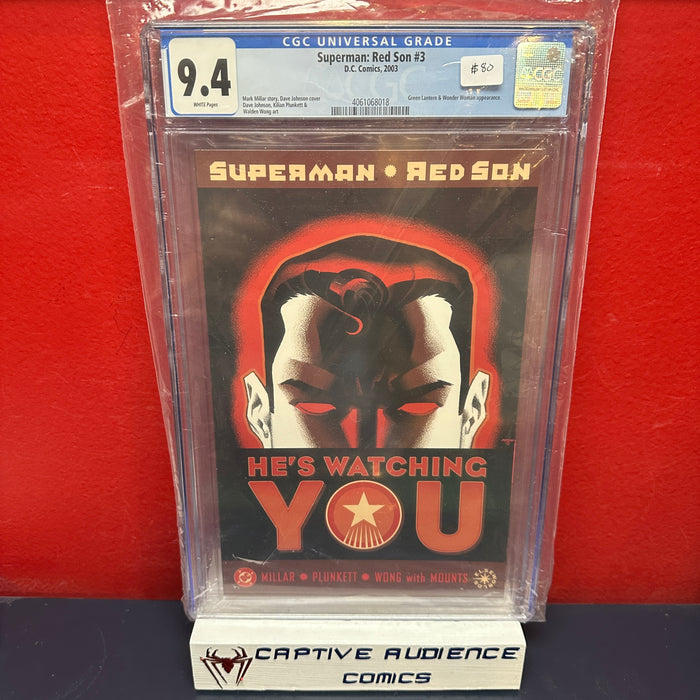 Superman: Red Son #3 - CGC 9.4