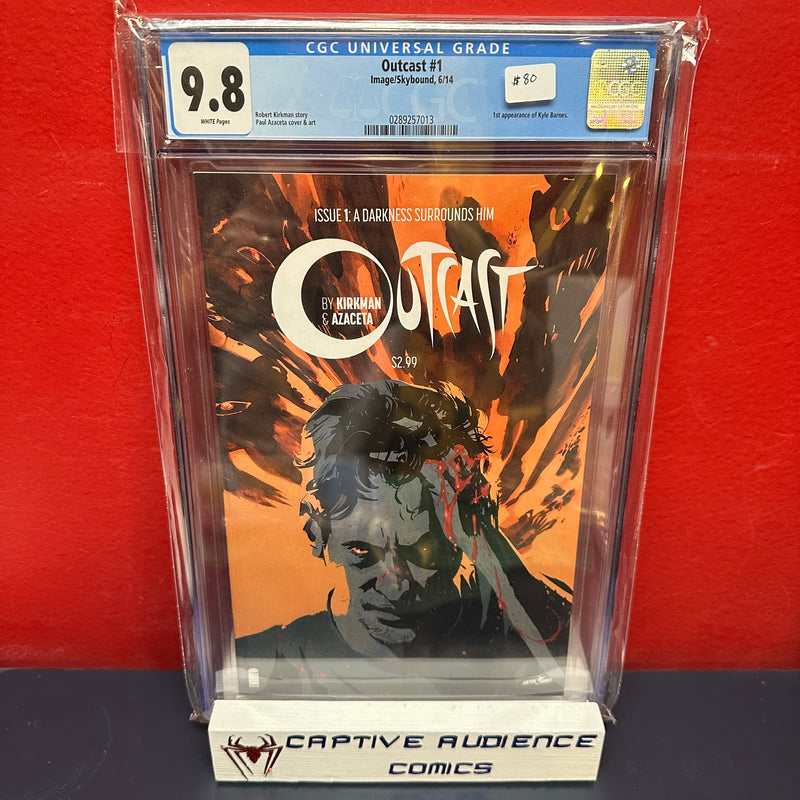 Outcast #1 - 1st Kyle Barnes - CGC 9.8