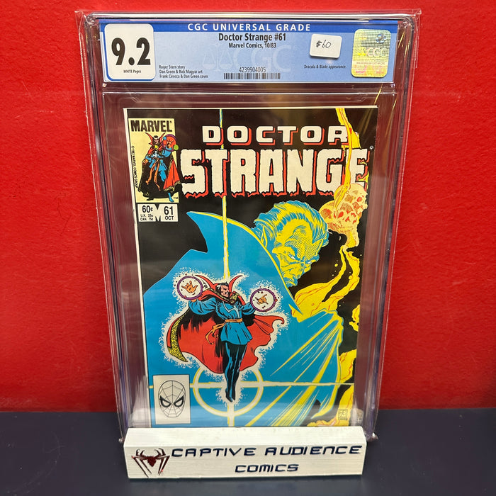 Doctor Strange, Vol. 2 #61 - CGC 9.2
