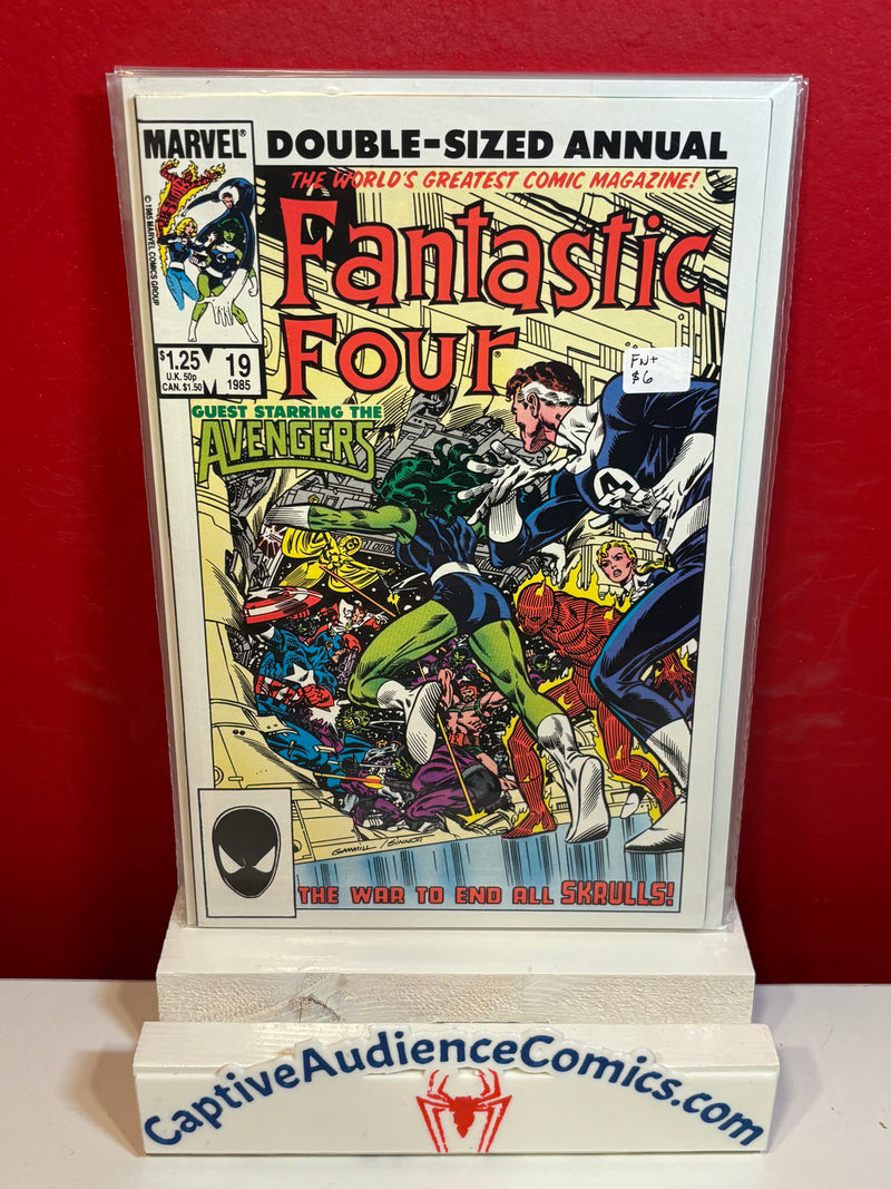 Fantastic Four, Vol. 1 Annual #19 - FN+