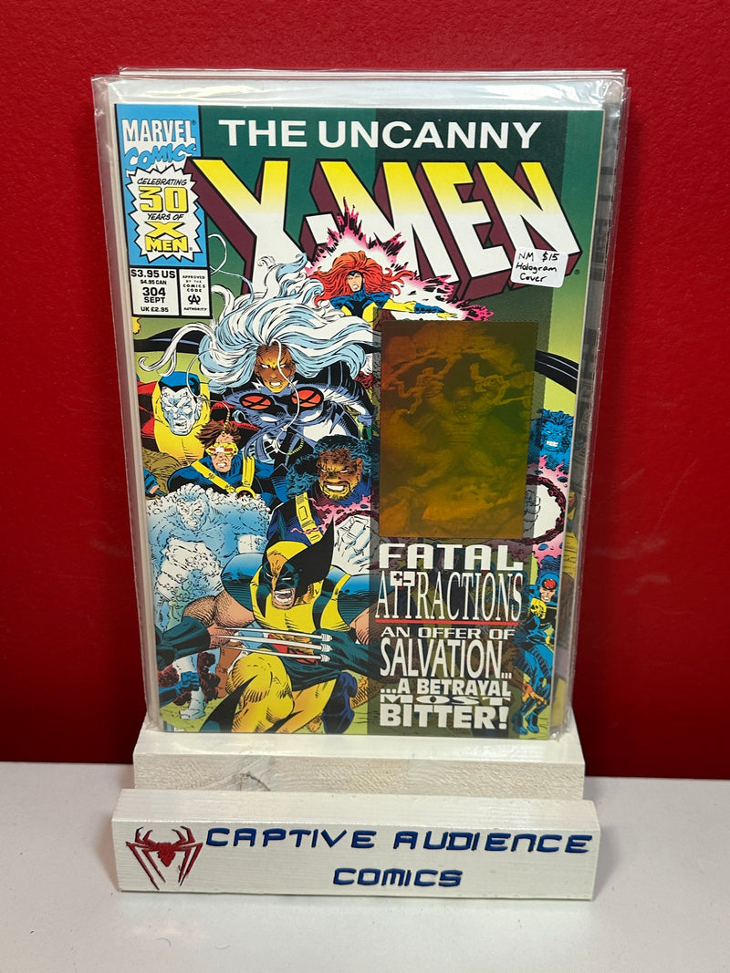 Uncanny X-Men, Vol. 1 #304 - Hologram Cover - NM