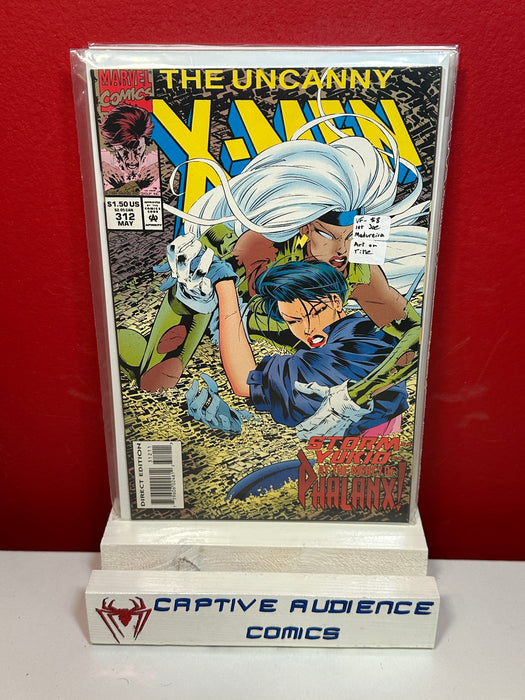 Uncanny X-Men, Vol. 1 #312 - 1st Joe Madureira Art on Title - VF-
