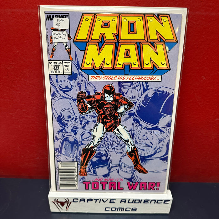 Iron Man, Vol. 1 #225 - Newsstand Edition - FN+